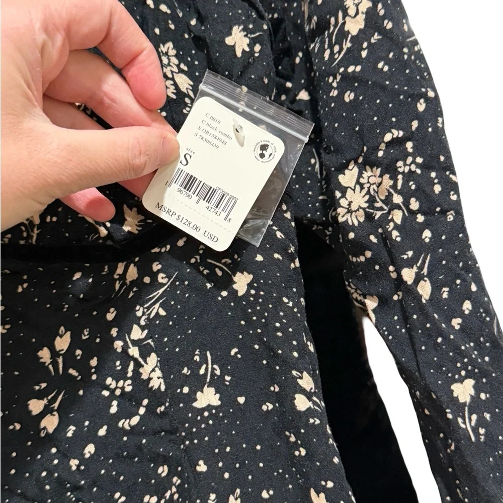 ✨ NWT Free People Tess Floral Print Mini Dress Boho Style Size S - Picture 14 of 16